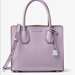 MICHAEL Michael Kors Mercer Pebble Leather Crossbody